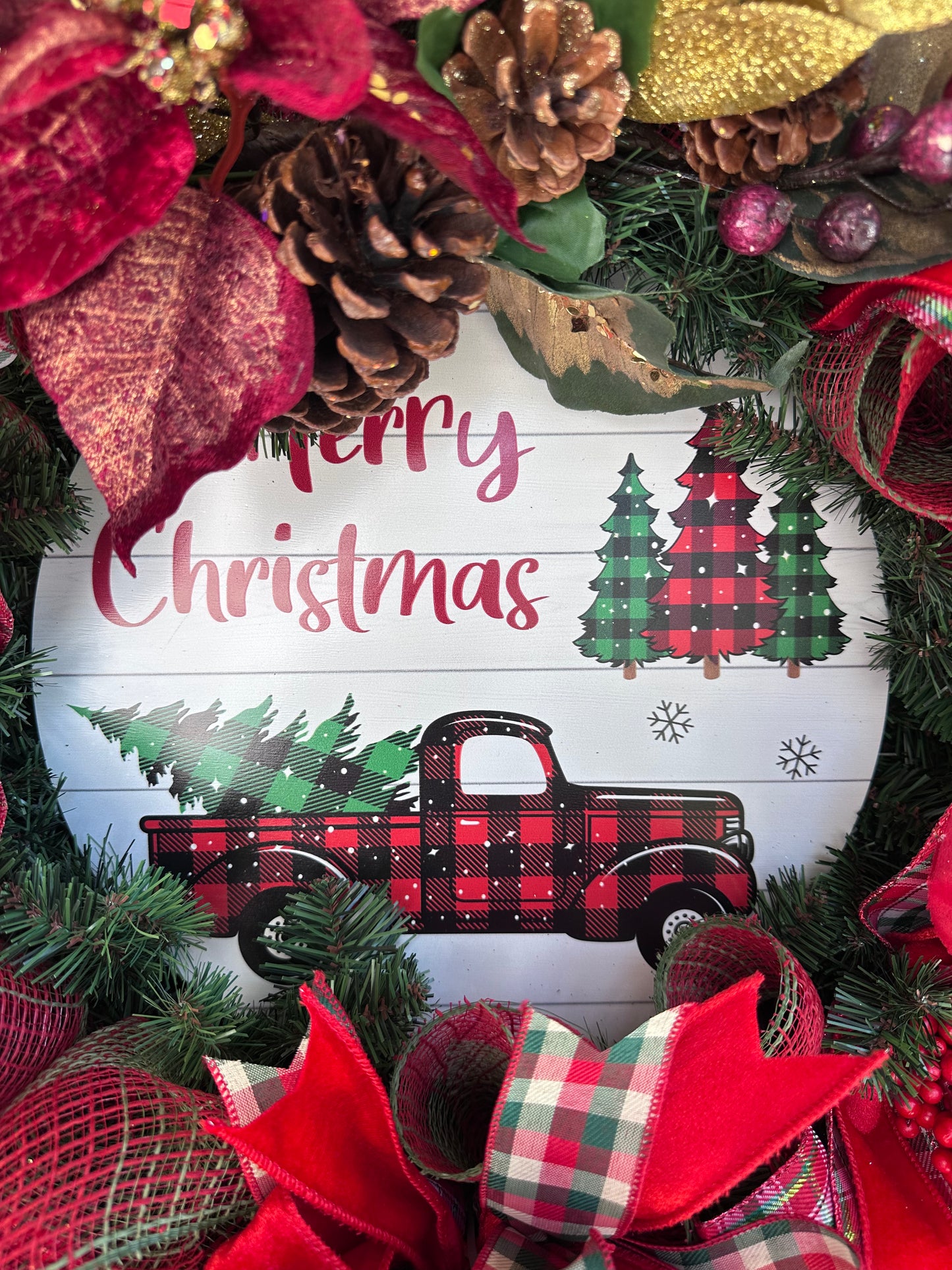 Rustic Christmas Wreath