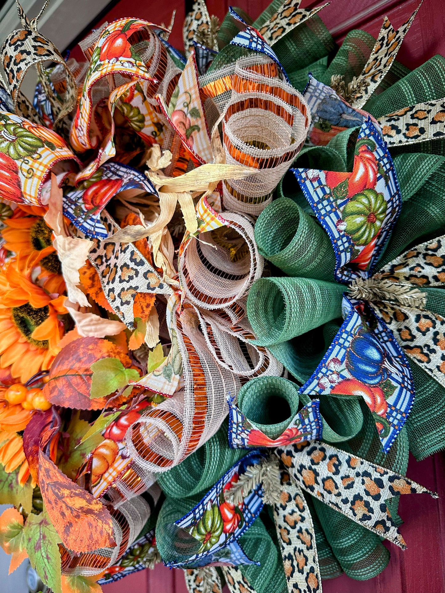 Sunflower Fall Wreath