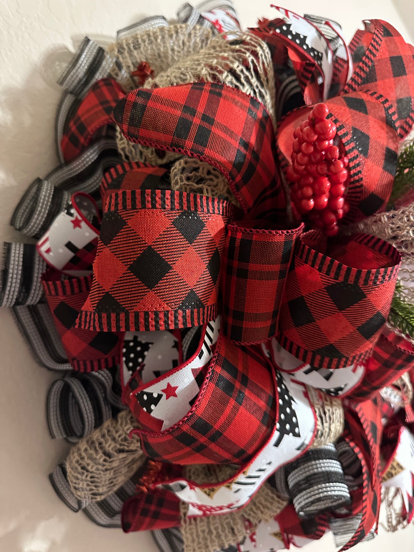 Santa Work Shop Wreath