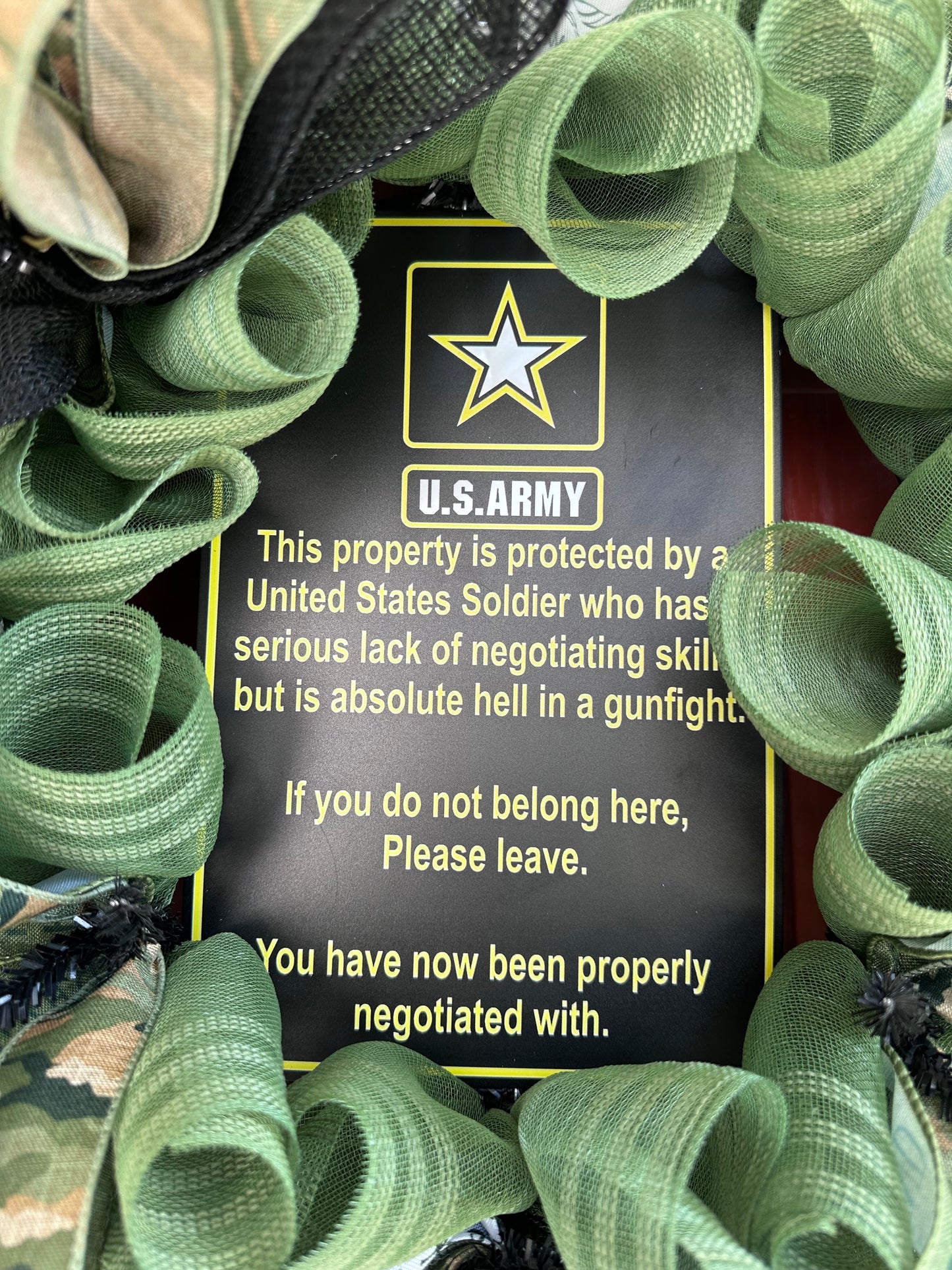 Army Wreath