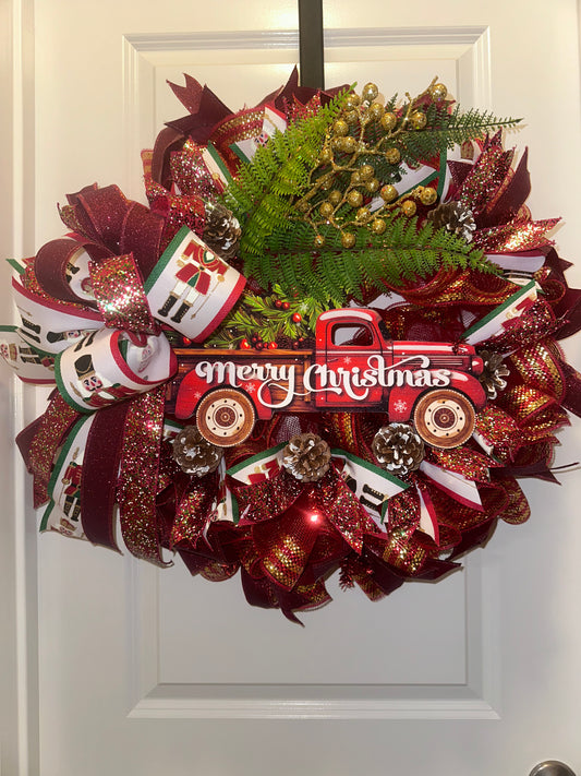 Merry Christmas Wreath