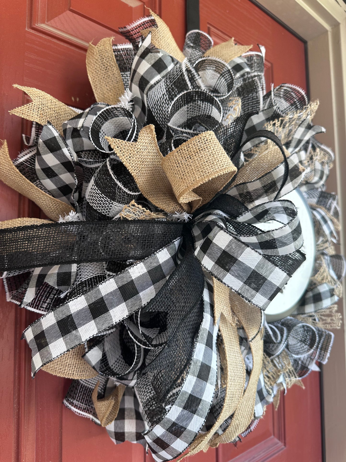 Crazy Dogs live here wreath