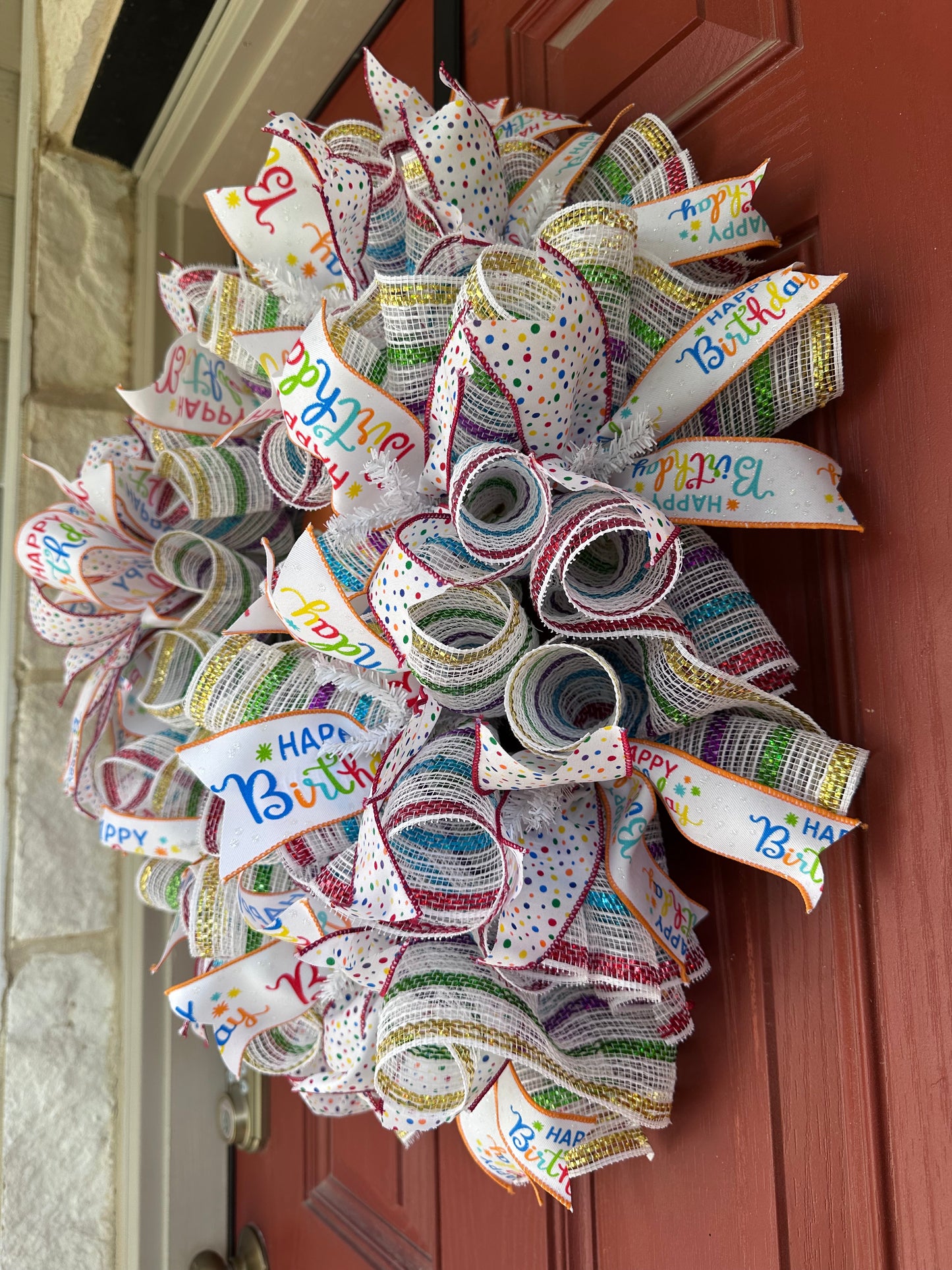 Happy Birthday Wreath