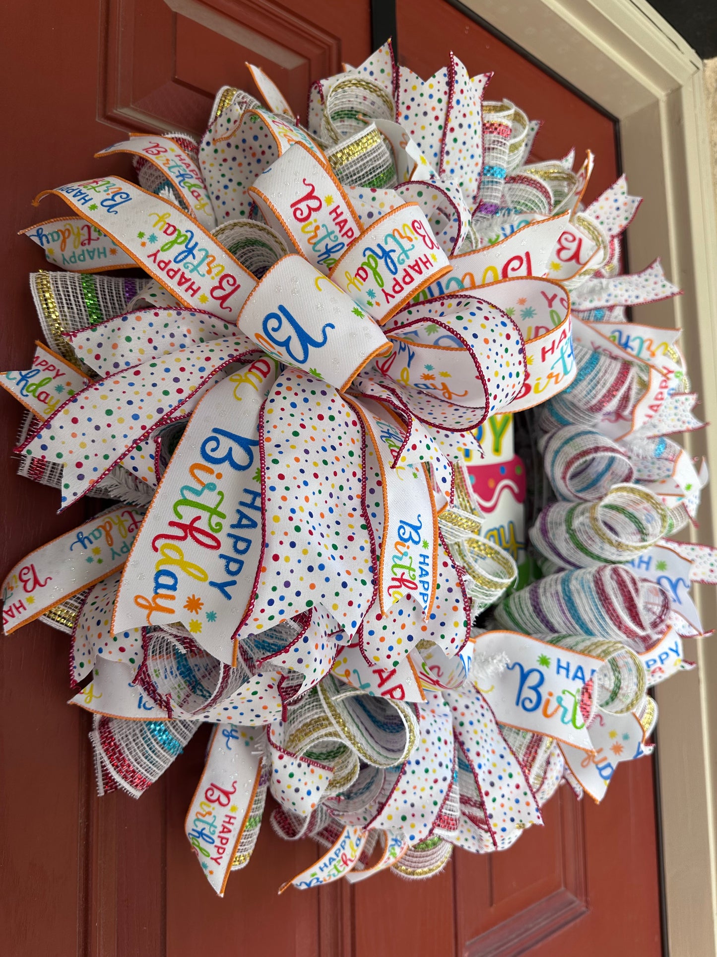 Happy Birthday Wreath