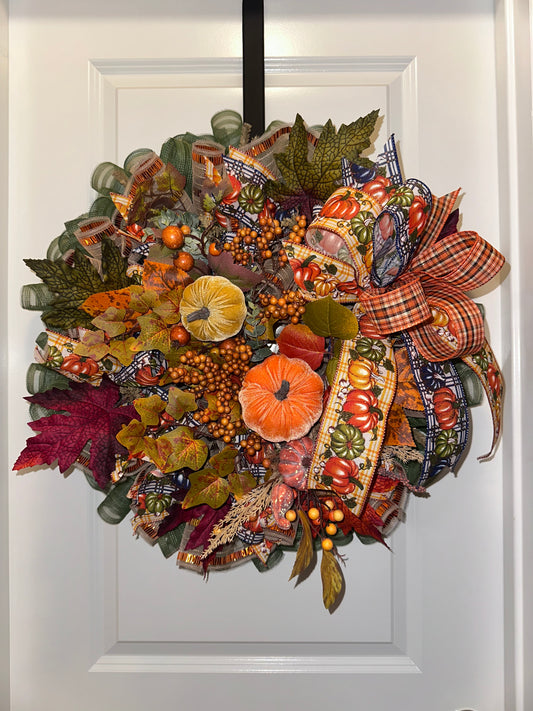 Fall/Thanksgiving wreath